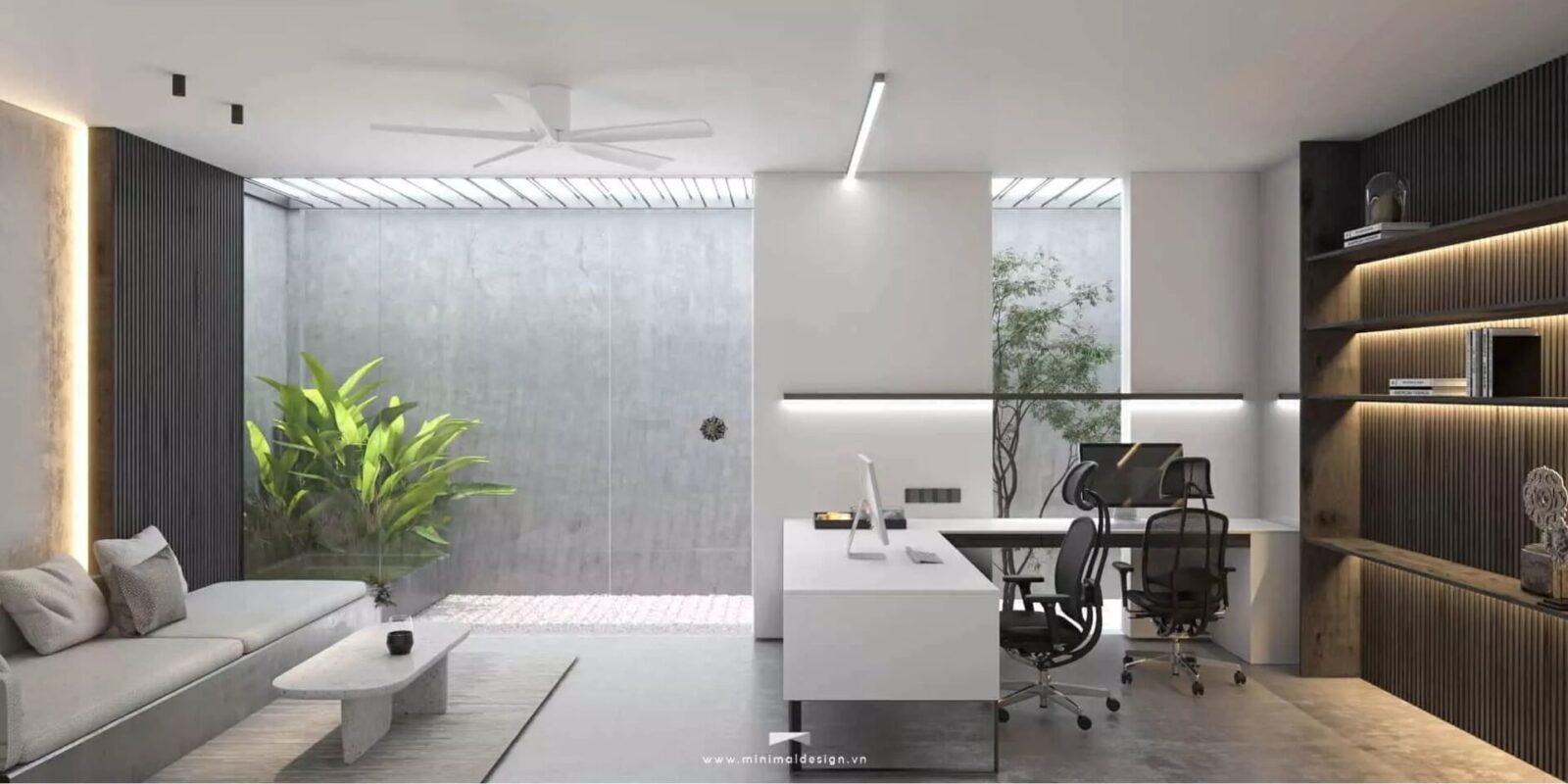 Bàn Làm Việc Văn Phòng Hiện Đại